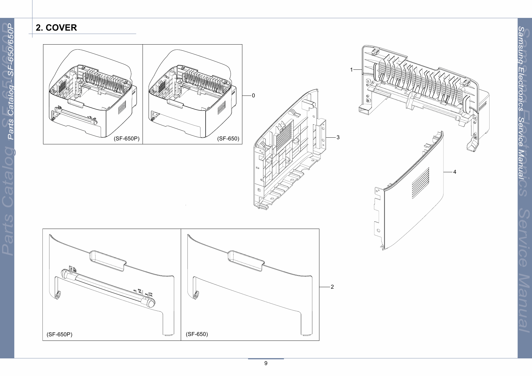 Samsung Mono-Laser-MFP SF-650 650P Parts and Service Manual-5